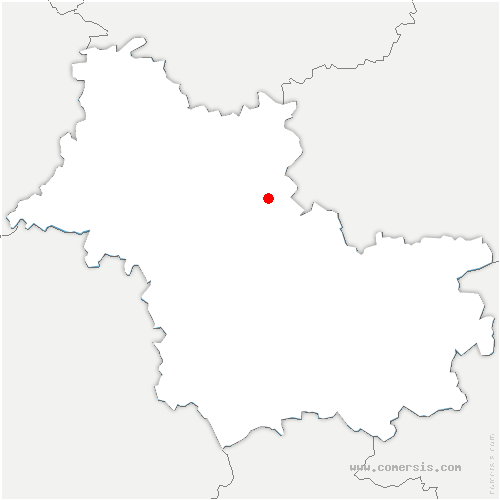 carte de localisation de Séris