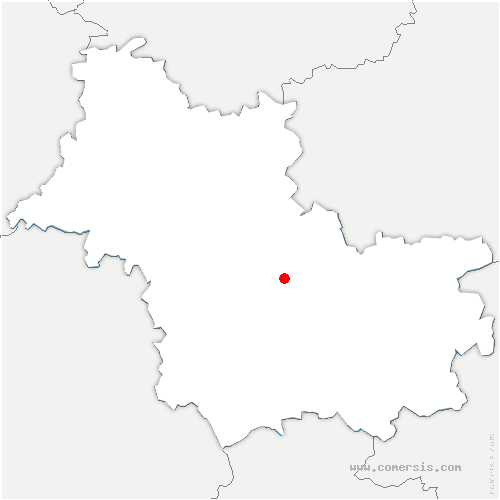 carte de localisation de Tour-en-Sologne