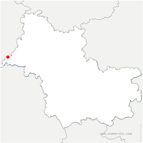 carte de localisation de Tréhet