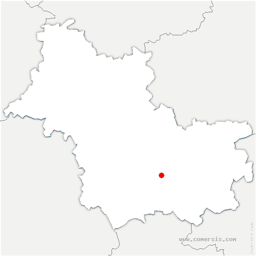 carte de localisation de Veilleins