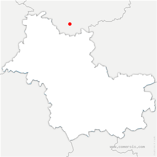 carte de localisation de Veuil