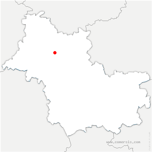 carte de localisation de Vignoux-sur-Barangeon