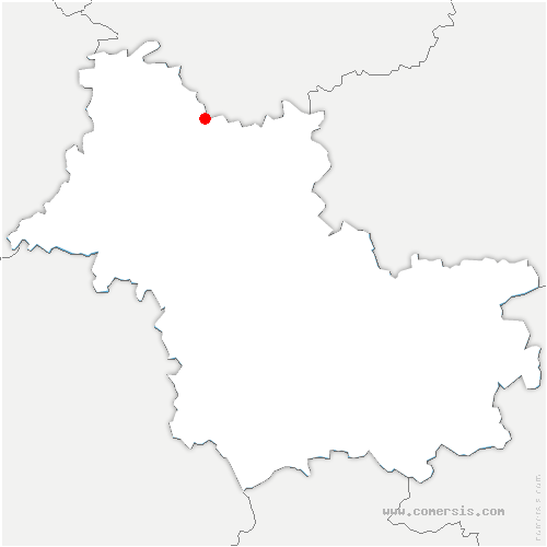 carte de localisation de Villebout
