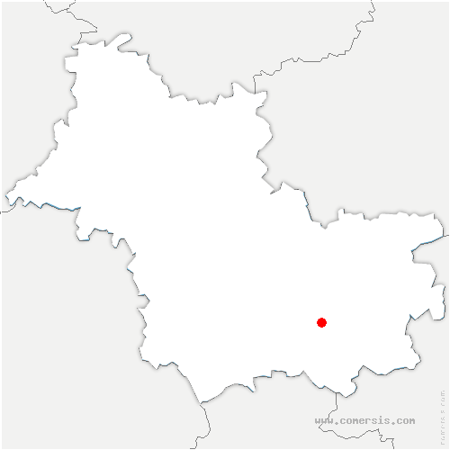 carte de localisation de Villeherviers