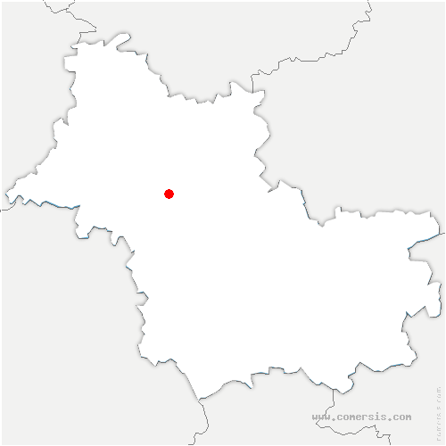 carte de localisation de Villemardy