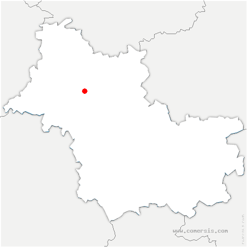 carte de localisation de Villetrun