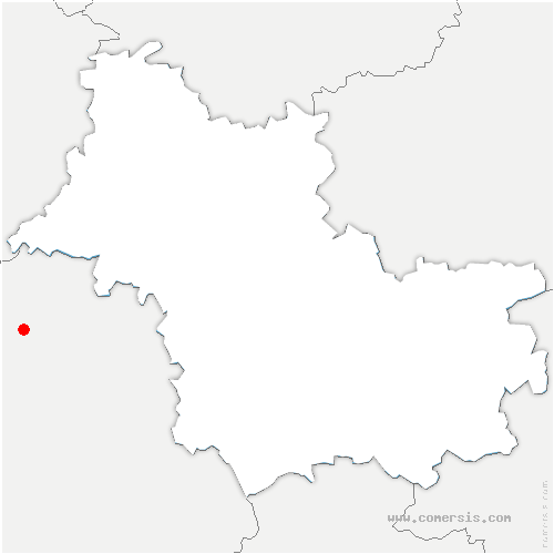 carte de localisation de Villorceau