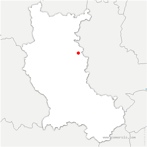 carte de localisation d'Arnas