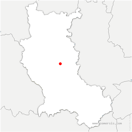 carte de localisation de Bagnols