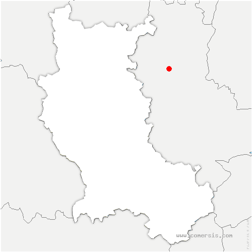 carte de localisation de Boisset