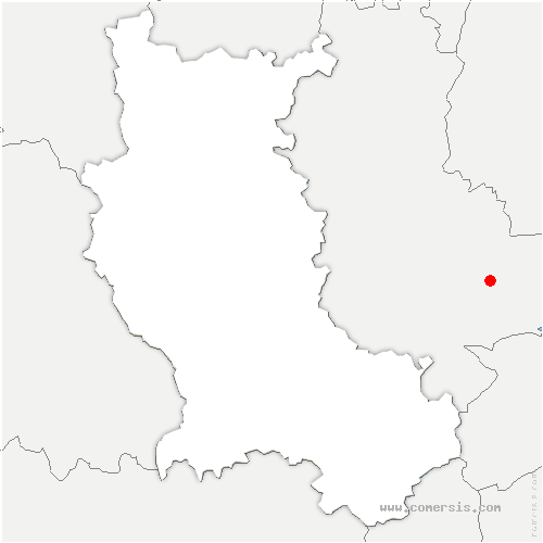 carte de localisation du Chambon-sur-Lignon