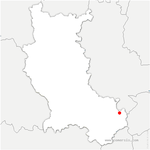 carte de localisation de Chapelle-Villars