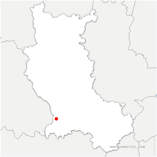 carte de localisation de Chapelle-en-Lafaye