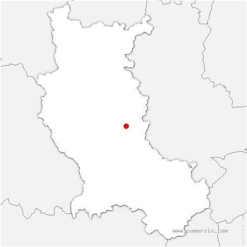 carte de localisation de Chazay-d'Azergues