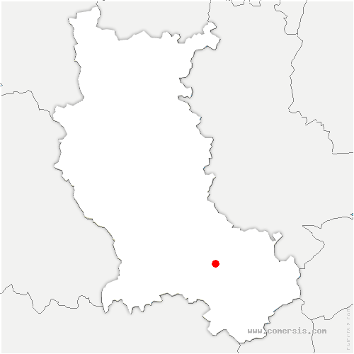 carte de localisation de Feyzin