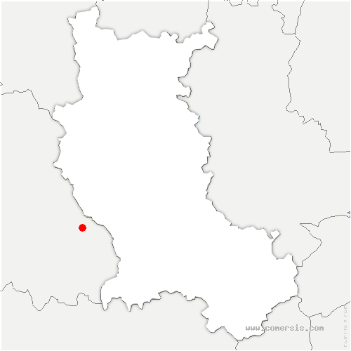 carte de localisation de Montluel