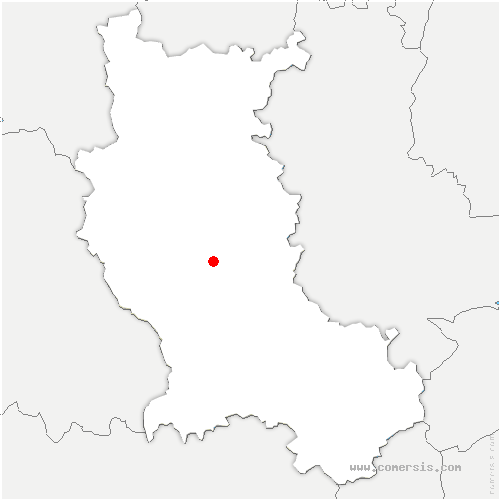 carte de localisation de Montverdun