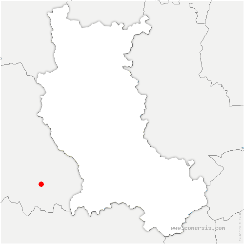 carte de localisation de Neyron