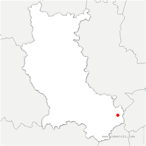 carte de localisation de Pélussin