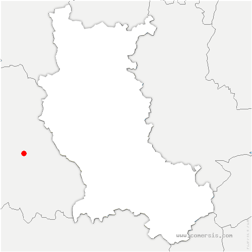 carte de localisation de Rancé