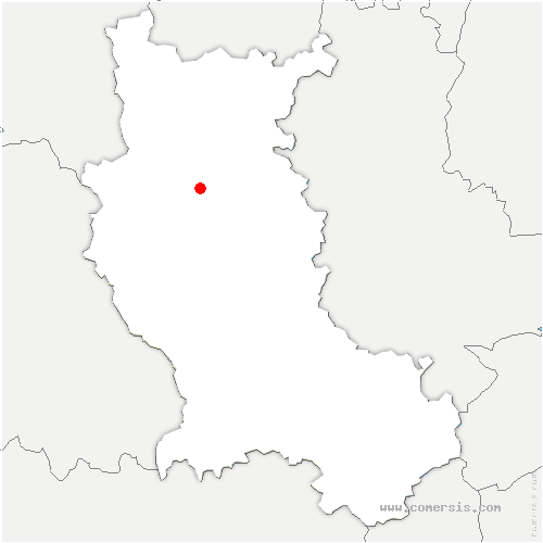 carte de localisation de Rivolet