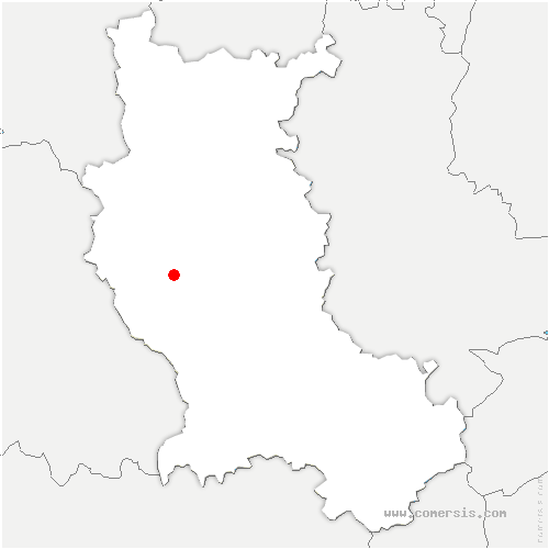 carte de localisation de Saint-Forgeux