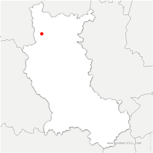 carte de localisation de Saint-Haon-le-Vieux