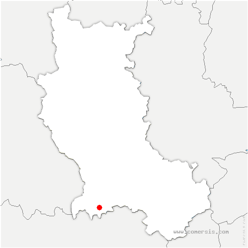 carte de localisation de Saint-Hilaire-Cusson-la-Valmitte