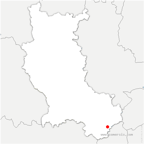 carte de localisation de Saint-Julien-Molin-Molette