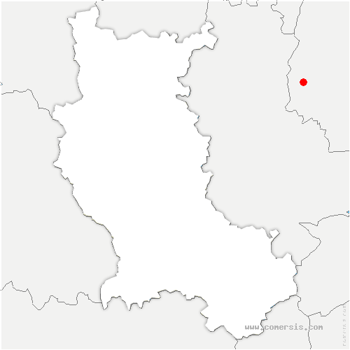 carte de localisation de Saint-Just-Malmont