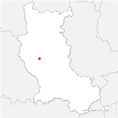 carte de localisation de Saint-Sixte