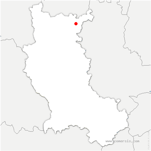 carte de localisation de Villers