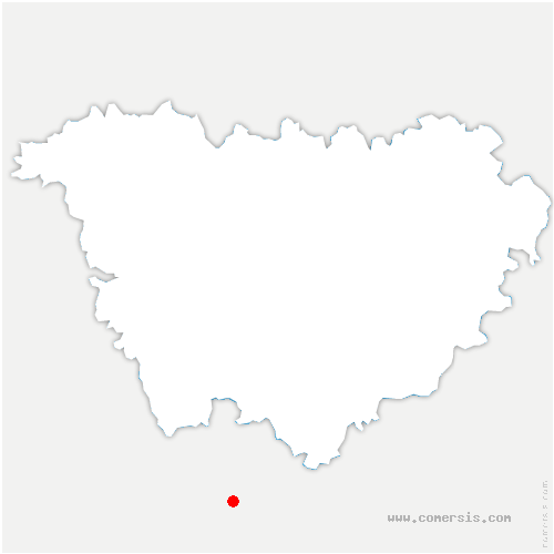 carte de localisation d'Anzat-le-Luguet