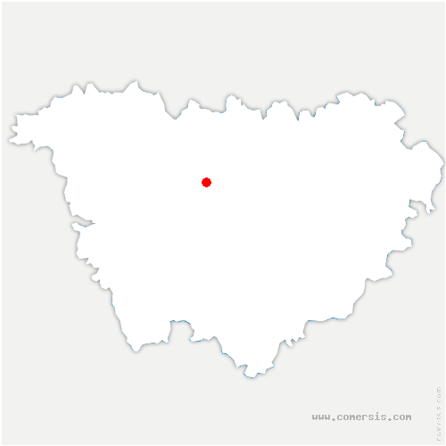 carte de localisation de Balbigny