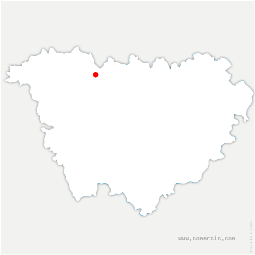 carte de localisation de Berbezit