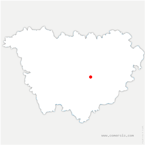carte de localisation de Blavozy