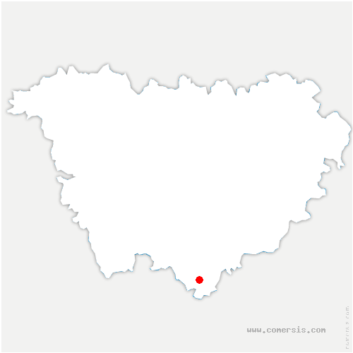 carte de localisation de Brassac-les-Mines
