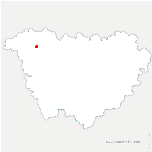 carte de localisation de Brioude