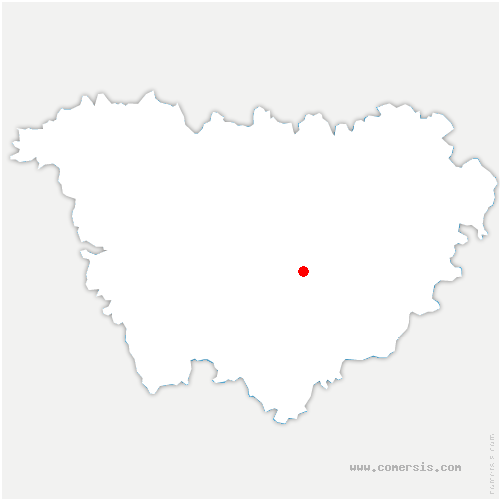 carte de localisation de Brives-Charensac