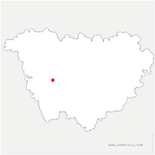 carte de localisation de Chanteuges