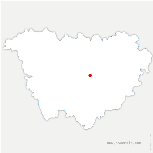 carte de localisation de Chaspinhac