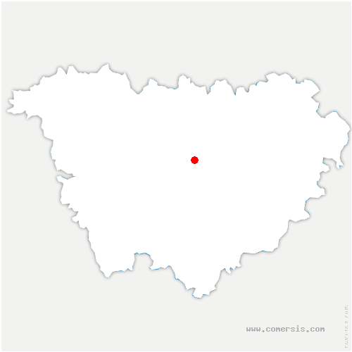 carte de localisation de Cottance