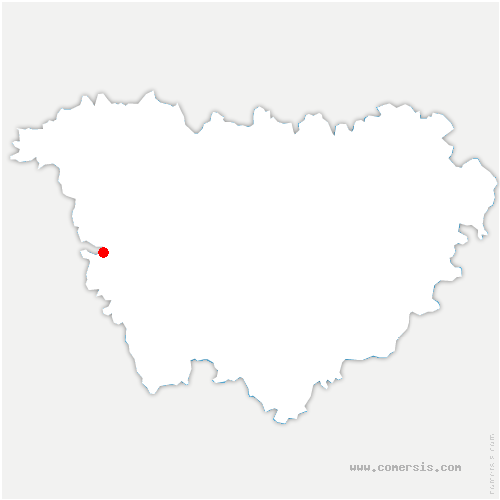 carte de localisation de Coucouron