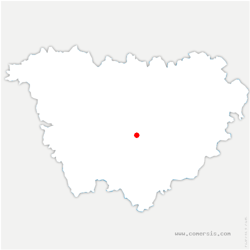 carte de localisation d'Espaly-Saint-Marcel