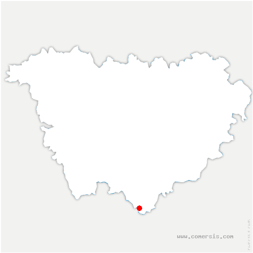 carte de localisation de Firminy