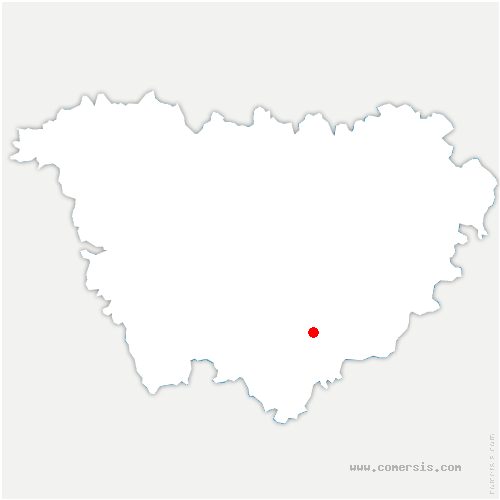 carte de localisation de Fontanès