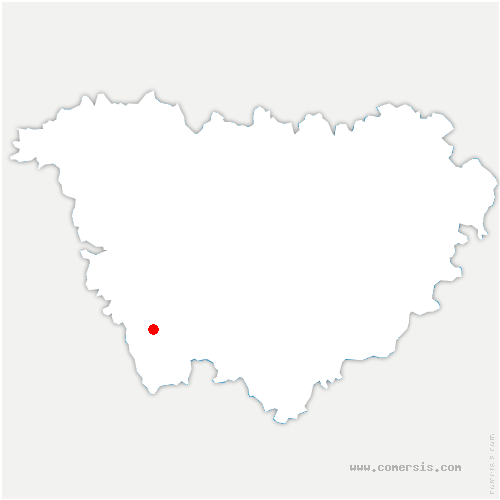 carte de localisation de Grèzes