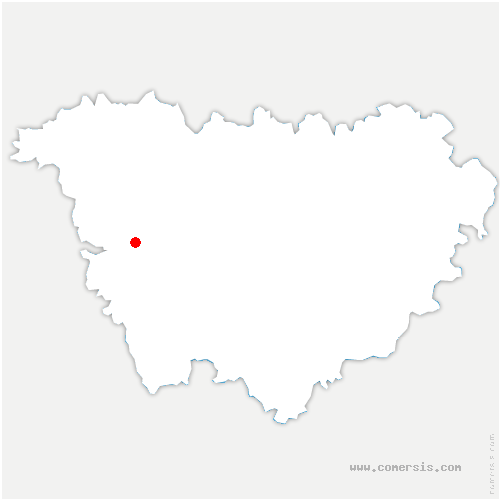 carte de localisation d'Issarlès