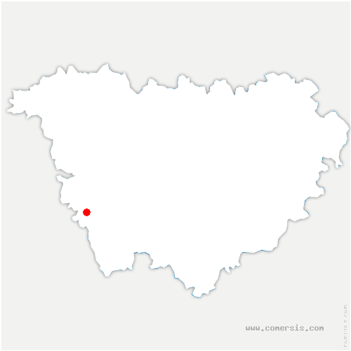 carte de localisation de Lanarce