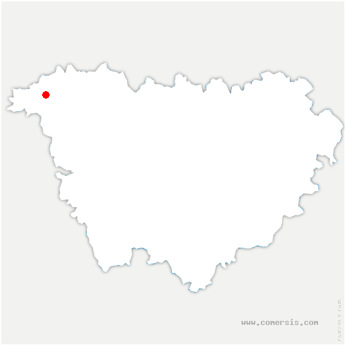 carte de localisation de Léotoing